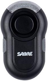 img 2 attached to 🚨 SABRE Карманный сигнал тревоги с светодиодной безопасностью, 120 дБ звуковой сигнал, видимый на расстоянии до 1,300 футов (395 метров), 3 режима света (непрерывный, медленный и быстрый мигание), водонепроницаемый