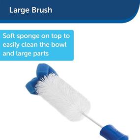 img 3 attached to 🐾 Optimized Cleaning Kit for PetSafe Drinkwell Dog and Cat Water Fountain - Includes 3 Brushes for Most Pet Fountains - Long-lasting, Rust-Resistant Material