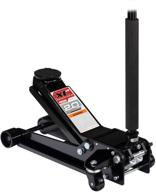 🔧 efficient and reliable: arcan 2 ton low profile quick rise steel floor jack a20015 / xl20, black, 26 inch logo