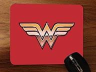 wonder woman desktop mouse pad logo