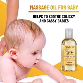 img 3 attached to 🌿 BELLA B 3.3 oz Baby Massage Oil - Organic Baby Oil Lavender Scented - Infant Massage Oil - Organic Massage Oil for Infants - Baby Oil Made with Organic Ingredients - Lavender Baby Oil