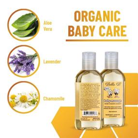img 2 attached to 🌿 BELLA B 3.3 oz Baby Massage Oil - Organic Baby Oil Lavender Scented - Infant Massage Oil - Organic Massage Oil for Infants - Baby Oil Made with Organic Ingredients - Lavender Baby Oil