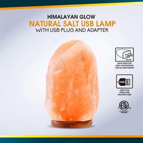 img 2 attached to 🔌 Himalayan Glow 900AC USB Multi-color Salt Lamp for Enhanced SEO