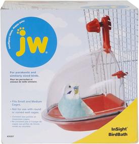 img 1 attached to 🐦 JW Pet Company Insight Bird Bath - Optimal Bird Accessory for Enhanced SEO