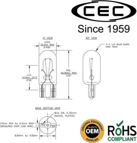 img 3 attached to 💡 CEC Industries W2 1X9 5D T 3 25 Bulbs - Best Lighting Solution for Your Needs