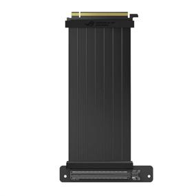 img 3 attached to 🔌 ASUS RS200 ROG Strix 240мм PCI-E x 16 гибкий кабель с разъемом на 90 градусов: улучшенная производительность, патентованный дизайн SafeSlot, ЭМП-экранирование