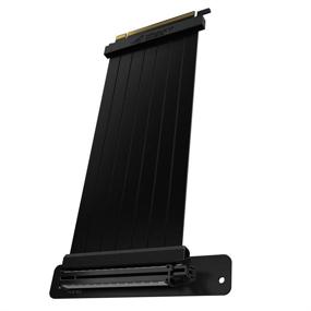 img 4 attached to 🔌 ASUS RS200 ROG Strix 240мм PCI-E x 16 гибкий кабель с разъемом на 90 градусов: улучшенная производительность, патентованный дизайн SafeSlot, ЭМП-экранирование