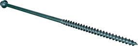 img 3 attached to 🔩 High-Quality Hex Head Timber Screws, 1/4 x 8, Pack of 5 - Hard-to-Find Fastener 014973456023