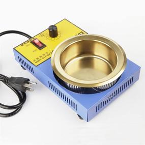 img 2 attached to 🔥 KDRST-310 Titanium Melting Soldering Tin Furnace - Solder Pot for Iron Soldering, AC120V 300W, 100MM