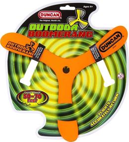 img 2 attached to 🌈 Unleash Fun with Duncan Outdoor Booma – Assorted Color Flying Toy