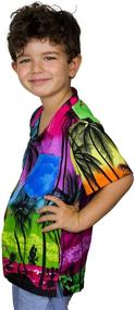 img 1 attached to Funky Hawaiian Boys' Clothing: King Kameha's Stylish Shortsleeve Collection