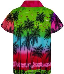 img 3 attached to Funky Hawaiian Boys' Clothing: King Kameha's Stylish Shortsleeve Collection