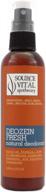 🌿 source vitál apothecary deozein natural spray deodorant, crisp and light floral scent, paraben and baking soda free, non-toxic odor control for men, women, and teens (4.46 fl. oz.) logo