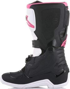 img 2 attached to Ботинки Alpinestars Unisex-Adult Tech 3 Stella в черном/белом/розовом цвете - Найдите свой идеальный размер!