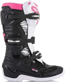 img 1 attached to Ботинки Alpinestars Unisex-Adult Tech 3 Stella в черном/белом/розовом цвете - Найдите свой идеальный размер!