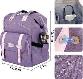 img 3 attached to Laptop Backpack For Women Backpacks