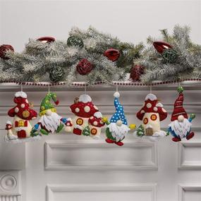 img 3 attached to Рождественские украшения с аппликацией Bucilla Gnomes