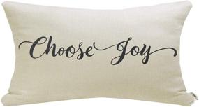 img 4 attached to Meekio Farmhouse Pillow Covers Housewarming Home Decor and Decorative Pillows