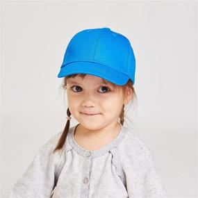 img 2 attached to 🧢 LANGZHEN Outdoor Childrens Baseball Adjustable Boys' Accessories: Superior Quality for Active Fun