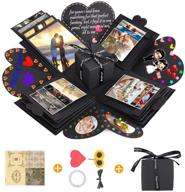 creative explosion gift box: handmade photo album scrapbooking kit for birthday, valentine's day, mother's day & wedding logo