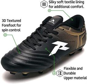 img 2 attached to Unlock Your Potential with RUNIC Soccer Cleats: Explore Our Wide Range of Available Outsoles