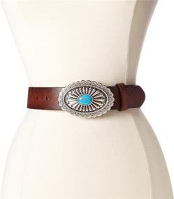 img 1 attached to Ariat Womens Distinctive Turquoise Brown