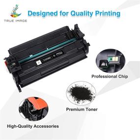img 1 attached to 🖨️ TRUE IMAGE Compatible HP 26A CF226A 26X CF226X Toner Cartridge Replacement for Laser Jet M402n M402dn M426 M402d M402dw Printer Ink (Black, 2-Pack)