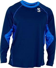 img 1 attached to 🏊 Scubapro Men's Eco Long Sleeve Rash Guard: Ultimate Protection and Sustainability in Style