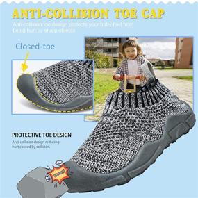 img 1 attached to 👟 Высококачественные кроссовки для мальчиков STQ Toddler: стильные атлетические ходовые туфли