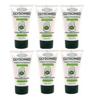 👐 glysomed hand cream 1.7 oz unscented purse size pack of 6 - nourishing hand care solution logo