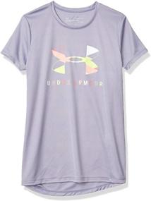 img 4 attached to Under Armour Training Workout T Shirt Girls' Clothing for Active
