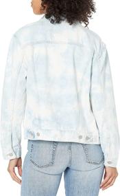 img 3 attached to Levis Ex Boyfriend Trucker Jackets Concrete Women's Clothing for Coats, Jackets & Vests