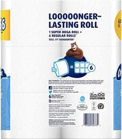 img 3 attached to 🧻 Charmin Ultra Soft Toilet Paper, Super Mega Rolls - Pack of 6