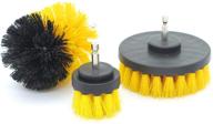 🧹 electric drill brush accessories kit - deesse kitchen cleaning brush set | power scrubber attachments for grout, floor, tub, shower, tile, car, oil, carpet logo