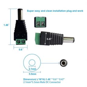 img 3 attached to Female 2 1X5 5MM Adapter Connector Security