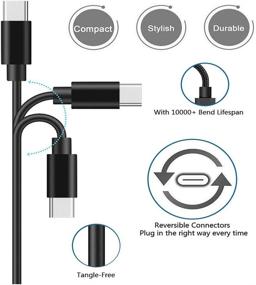 img 3 attached to 🔌 65W USB C PD Charger for HP Spectre x360 13 13-ac013dx & 15-bl012dx, HP Spectre Elite x2 1012 G1 & 1013 G3, EliteBook x360 1020 G2 & 1030 G3 - Includes Type C Cable