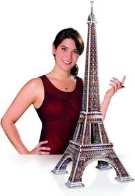 img 1 attached to 🧩 WREBBIT 3D Eiffel Tower Jigsaw Puzzle - Standard Edition