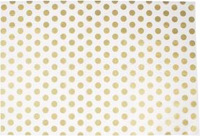 img 1 attached to CleverDelights Metallic Polka Premium Tissue Gift Wrapping Supplies