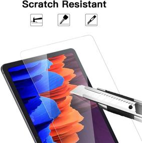 img 2 attached to 📱 High Quality 2 Pack Benazcap Screen Protector for Samsung Galaxy Tab S7 11 inch - Easy Install, Scratch Resistant Tempered Glass - 2020 Release