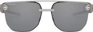 😎 stylish oakley oo4136 chrystl square sunglasses: enhance your look! logo