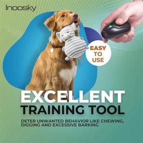 img 3 attached to 🐶 Inoosky Ultrasonic Dog Bark Deterrent: Effective Anti-Barking Device & 2-in-1 Training Tool