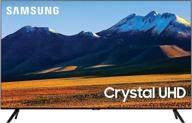 📺 samsung 86-дюймовый crystal uhd серии tu9010 4k smart tv с функцией alexa встроенной (модель 2021 года) - ультра hd развлечения на вашем максимуме! логотип