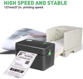 img 2 attached to Commercial-Grade High-Speed Thermal Shipping Label Printer - 4×6 Direct Thermal Printer Compatible with Amazon, eBay, Etsy - Boost Your Online Sales!