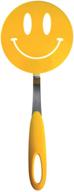 tovolo smiley face flex turner: nylon spatula with silicone co-mold, sturdy steel handle - safe for non-stick cookware logo