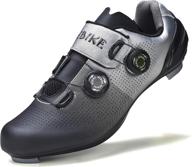 🚴 mens cycling shoes: premium road & indoor bike shoes compatible with look delta cleats and spd cleats logo