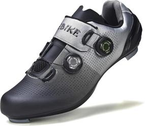 img 4 attached to 🚴 Mens Cycling Shoes: Premium Road & Indoor Bike Shoes Compatible with Look Delta Cleats and SPD Cleats