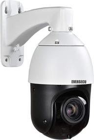 img 4 attached to EVERSECU 2MP Auto-Cruise PTZ Security Camera: 20X Optical Zoom HD 1080p 4-in-1 TVI/AHD/CVI/CVBS Video Surveillance with Pattern Scan, Waterproof, Night Vision, and Coaxial Wired High Speed Dome - CCTV Camera