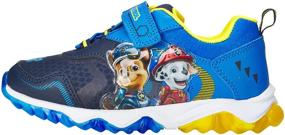 img 2 attached to 🐾 Ultimate Paw Patrol Sneakers for Boys by Nickelodeon - Boys' Shoe Collection