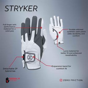 img 2 attached to 🏌️ Stryker Performance Golf Glove - The Ultimate Zero Friction Solution