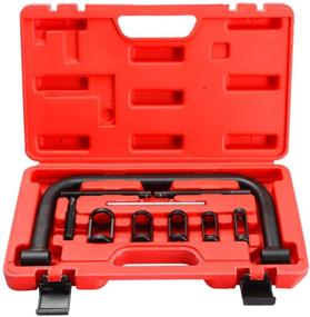 img 4 attached to 🔧 DASBET Auto Solid Valve Spring Compressor Kit: Efficient C-Clamp Service Solution